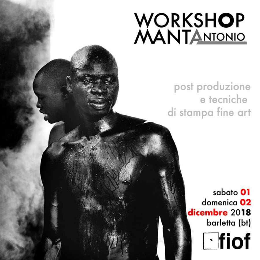 workshop Antonio Manta | 01-02 Dic. 2018